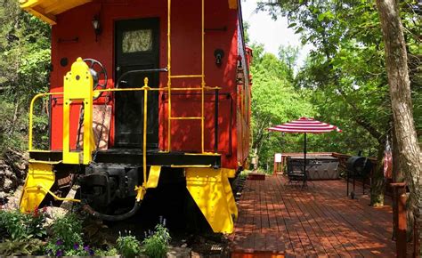 livingston junction cabooses and cabins|caboos livingston junction arkansas.